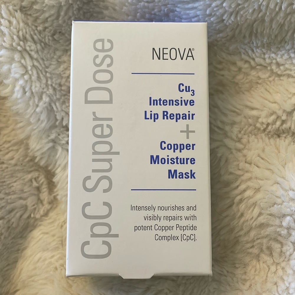 Neova - CpC Super Dose Copper Mask & Lip Repair NIB